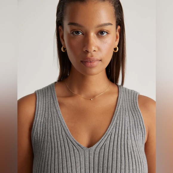 Quince Tops - Quince Eco Knit Cropped Sweater Tank